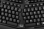 Adesso Tru-Form 4500 keyboard Universal RF Wireless QWERTY US English Black