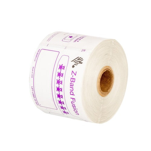 Zebra Z-Band Fusion Wristband and Tags White