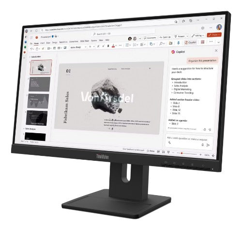 Lenovo ThinkVision E22-40 computer monitor 21.5" 1920 x 1080 pixels Full HD LED Black