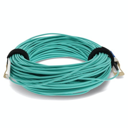 AddOn Networks JL278A-AO InfiniBand/fibre optic cable 787.4" (20 m) QSFP28 AOC Aqua color