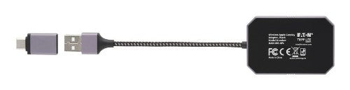 Eaton U264-001-APL interface hub Black, Silver
