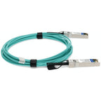 AddOn Networks PAN-SFP-PLUS-AOC10M-AO InfiniBand/fibre optic cable 393.7" (10 m) SFP+ Aqua color