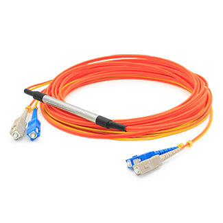 AddOn Networks SC - SC, 3m InfiniBand/fibre optic cable 118.1" (3 m) Orange