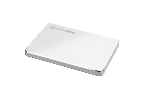 Transcend StoreJet 25C3S external hard drive 1 TB Silver