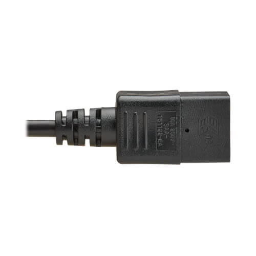 Eaton P050-2P5M-EU power cable Black 98.4" (2.5 m) CEE7/7 IEC C19