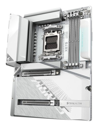 GIGABYTE X870 AORUS STEALTH ICE AMD X870 Socket AM5 ATX