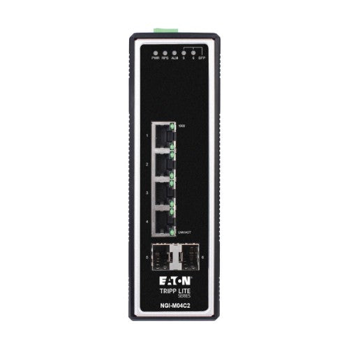 Tripp Lite NGI-M04C2 network switch Managed Gigabit Ethernet (10/100/1000) Black