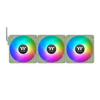Thermaltake CL-F197-PL14MG-A computer cooling system Computer case Fan 5.51" (14 cm) Green 3 pc(s)