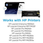HP 58A Black Original LaserJet Toner Cartridge