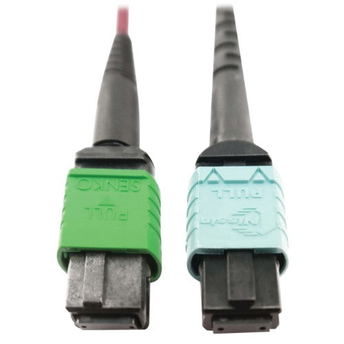 Eaton N846D-01M-16CMG InfiniBand/fibre optic cable 39.4" (1 m) MPO/MTP OFNP Magenta
