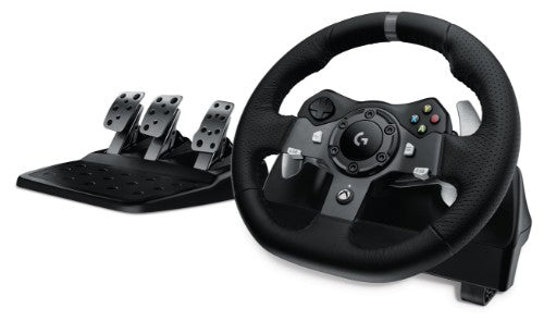 Logitech G 941-000121 Gaming Controller Black USB Steering wheel + Pedals Analogue / Digital PC, Xbox One, Xbox Series S, Xbox Series X