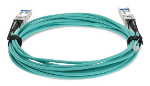 AddOn Networks ADD-SCISPA-AOC7M InfiniBand/fibre optic cable 275.6" (7 m) SFP+ AOC Aqua color, Stainless steel