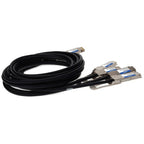 AddOn Networks ADD-Q4ARQ56MX-P2M InfiniBand/fibre optic cable 78.7" (2 m) QSFP-DD 4x QSFP56 DAC Black
