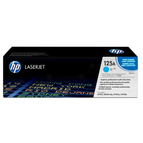 CB541A (125A) Toner cyan, 1.4K pages