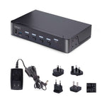 StarTech.com D86A2-4-PORT-8K-KVM KVM switch Black