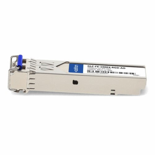AddOn Networks GLC-FE-100EX-RGD-AO network transceiver module Fiber optic 100 Mbit/s SFP 1310 nm