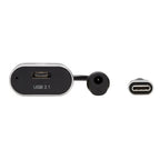 Tripp Lite U330-05M-C2C USB cable USB 3.2 Gen 1 (3.1 Gen 1) 196.9" (5 m) USB C Black, Gray
