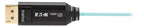 Eaton P580F-000 video cable adapter 3937" (100 m) DisplayPort Aqua color, Black