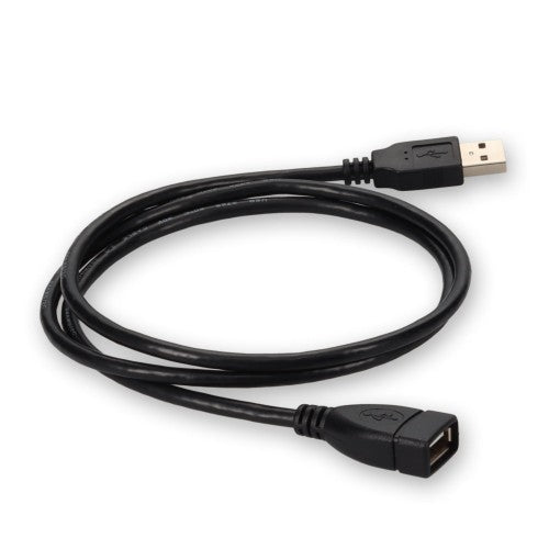 AddOn Networks USBEXTAA5MF USB cable USB 2.0 59.8" (1.52 m) USB A Black