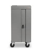 Bretford CUBE Cart Slim Portable device management cabinet Gray