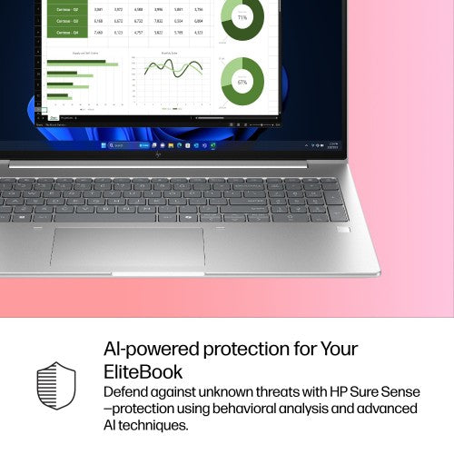 HP EliteBook 6 G1i 16 inch Notebook AI PC Wolf Pro Security Edition Intel Core Ultra 5 16" WUXGA 16 GB DDR5-SDRAM Silver
