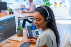 HP Poly Edge E450 IP Phone and PoE-enabled with Power Supply