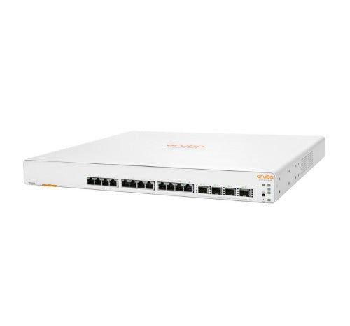 HPE Aruba Networking Aruba Instant On 1960 12XGT 4SFP+ Managed L2+ 10G Ethernet (100/1000/10000) 1U White