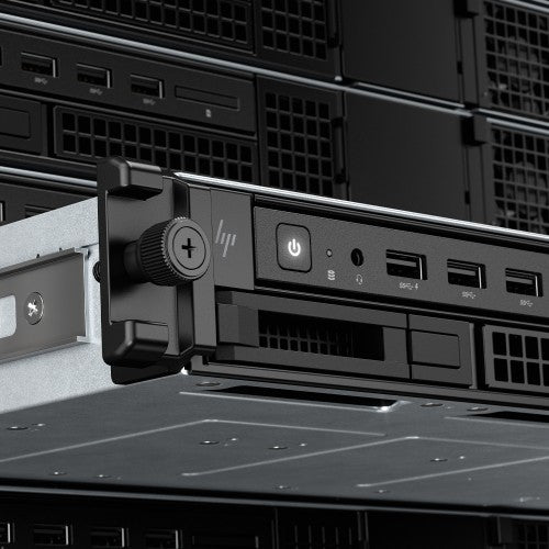 HP Z4 Rack G5 Wolf Pro Security Edition Intel Xeon W W3-2525 16 GB DDR5-SDRAM 512 GB SSD NVIDIA RTX 2000 Ada Windows 11 Pro Rack-mounted chassis Workstation Black