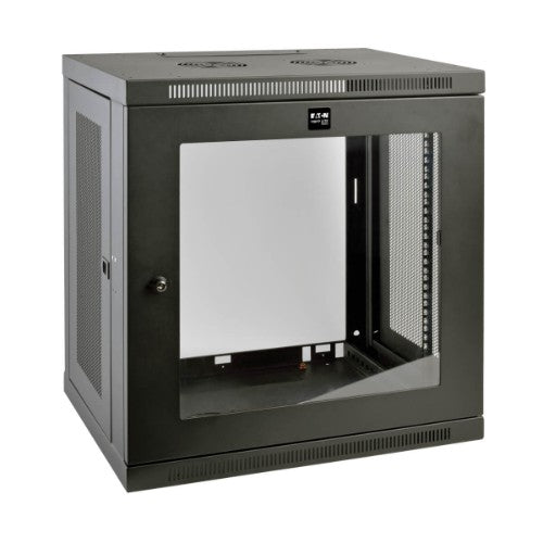 Tripp Lite SRW12UG rack cabinet 12U Wall mounted rack Black