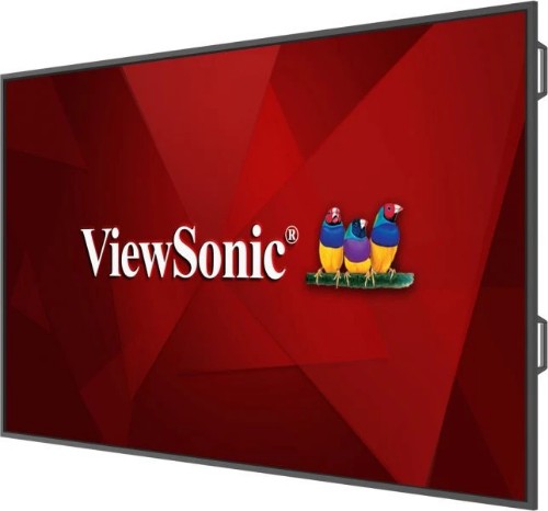 Viewsonic CDEG3 Series CDE86G3 signage display Digital signage flat panel 86" LCD 500 cd/m² 4K Ultra HD Black Built-in processor 24/7