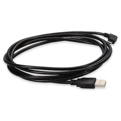 AddOn Networks USB2MICROUSBLT6 USB cable USB 2.0 72" (1.83 m) USB A Micro-USB B Black