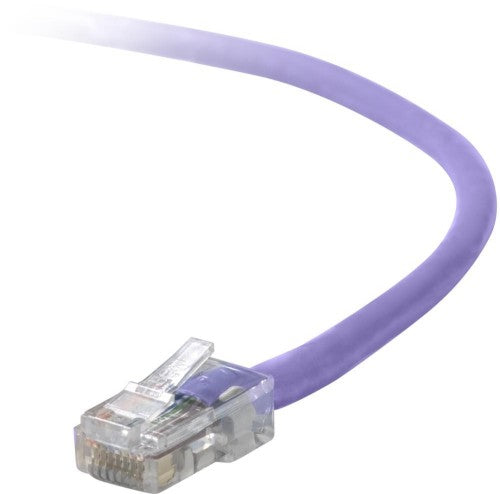 Belkin Cat5e, 15ft, 1 x RJ-45, 1 x RJ-45, Purple networking cable 179.9" (4.57 m)