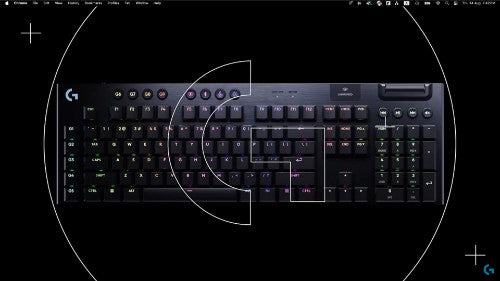 Logitech G 920-012685 keyboard Gaming RF Wireless + Bluetooth QWERTY English White