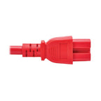 Eaton P018-010-ARD power cable Red 122" (3.1 m) C14 coupler C15 coupler