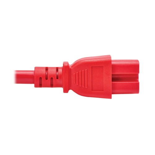 Eaton P018-010-ARD power cable Red 122" (3.1 m) C14 coupler C15 coupler