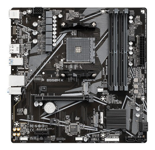 GIGABYTE B550M K motherboard AMD B550 Socket AM4 micro ATX