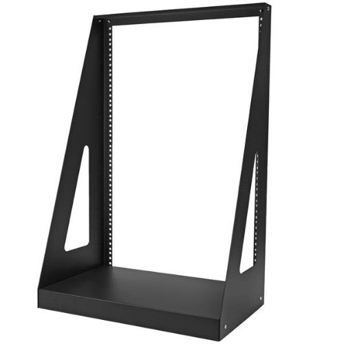 StarTech.com 2POSTRACK16 rack cabinet 16U Freestanding rack Black