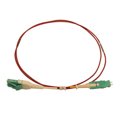 Tripp Lite N823L-01M-MG InfiniBand/fibre optic cable 39.8" (1.01 m) SN LC OFNR Aqua color, Magenta, White