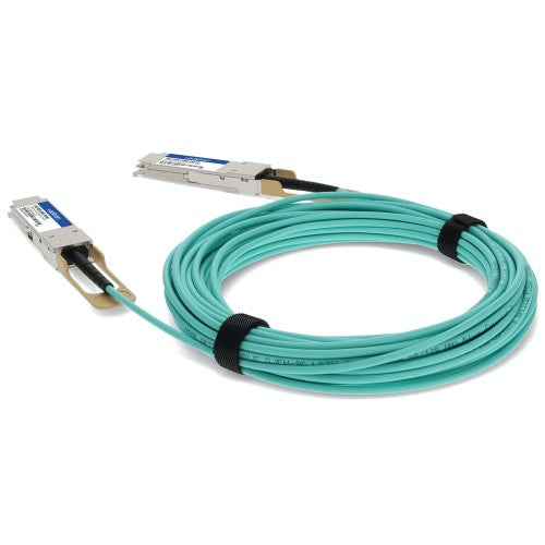 AddOn Networks AOC-Q28-100G-2M-AO InfiniBand/fibre optic cable 78.7" (2 m) QSFP28 Aqua color