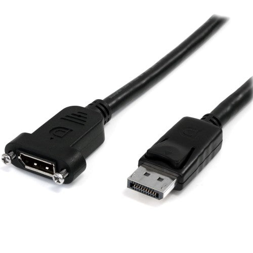 StarTech.com DPPNLFM3PW DisplayPort cable 35.4" (0.9 m) Black - Buy IT Solutions
