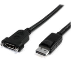 StarTech.com DPPNLFM3PW DisplayPort cable 35.4" (0.9 m) Black - Buy IT Solutions