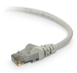 Belkin CAT6 Snagless 12 ft networking cable Gray 144.1" (3.66 m)