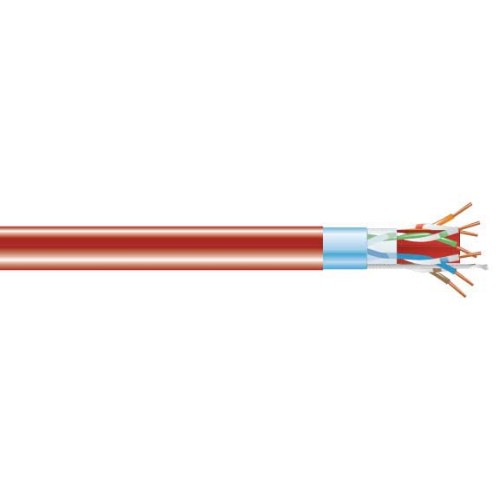 Black Box CAT6a 305m networking cable Red 12007.9" (305 m) U/UTP (UTP)