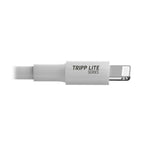 Tripp Lite M100-010-WH lightning cable 9.45" (0.24 m) White