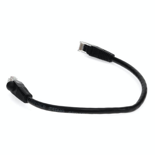AddOn Networks ADD-4FCAT6-BK-TAA networking cable Black 48" (1.22 m) Cat6 U/UTP (UTP)