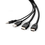 Belkin F1DN2CCBL-HH6T KVM cable Black 70.9" (1.8 m)