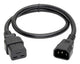 Eaton P037-002 power cable Black 23.6" (0.6 m) IEC C14 C21 coupler