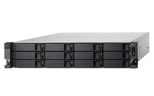QNAP TL-R1200C-RP HDD/SSD enclosure Black, Gray 2.5/3.5"