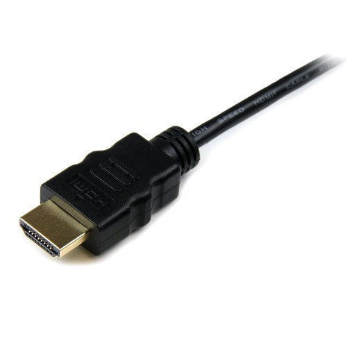 StarTech.com HDMIADMM3 HDMI cable 35.8" (0.91 m) HDMI Type A (Standard) HDMI Type D (Micro) Black