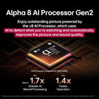 LG QNED evo AI 65QNED85AUA TV 65" 4K Ultra HD Smart TV Wi-Fi Black